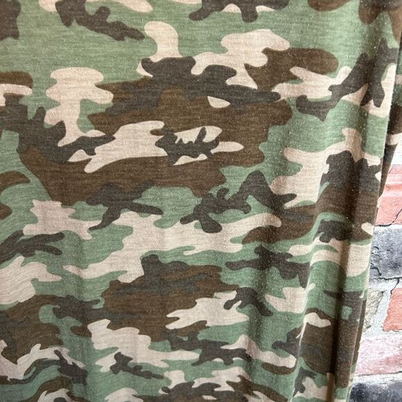 5 for $25🔥Medium Bobbie Brooks Camouflage & Pink Maxi Dress - Picture 4 of 5